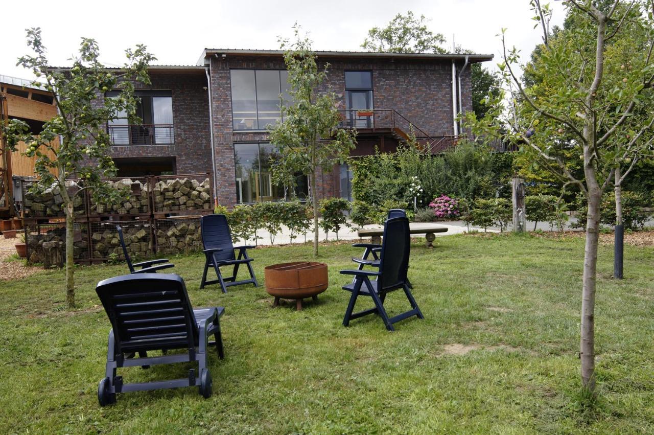 וורנדורף Gaestewohnung Hardinghaus Am Teich מראה חיצוני תמונה